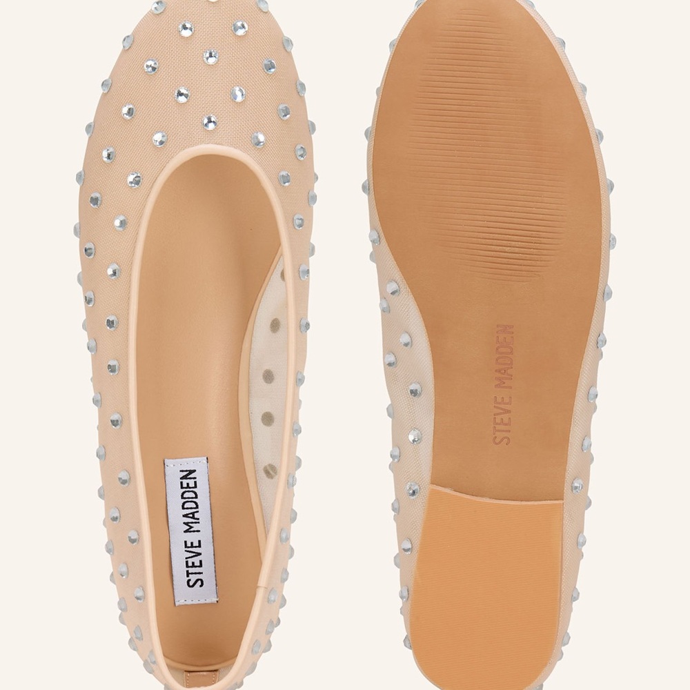Steve Madden Viv Rhinestone Flats